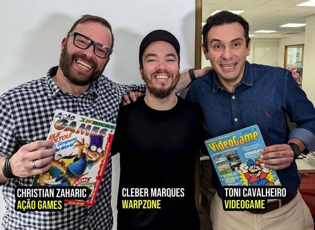 3000 revistas de videogame vai virar livro