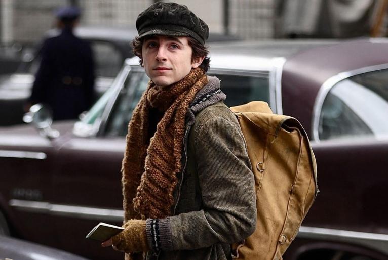 Timothée Chalamet é Bob Dylan em 'A Complete Unknown'