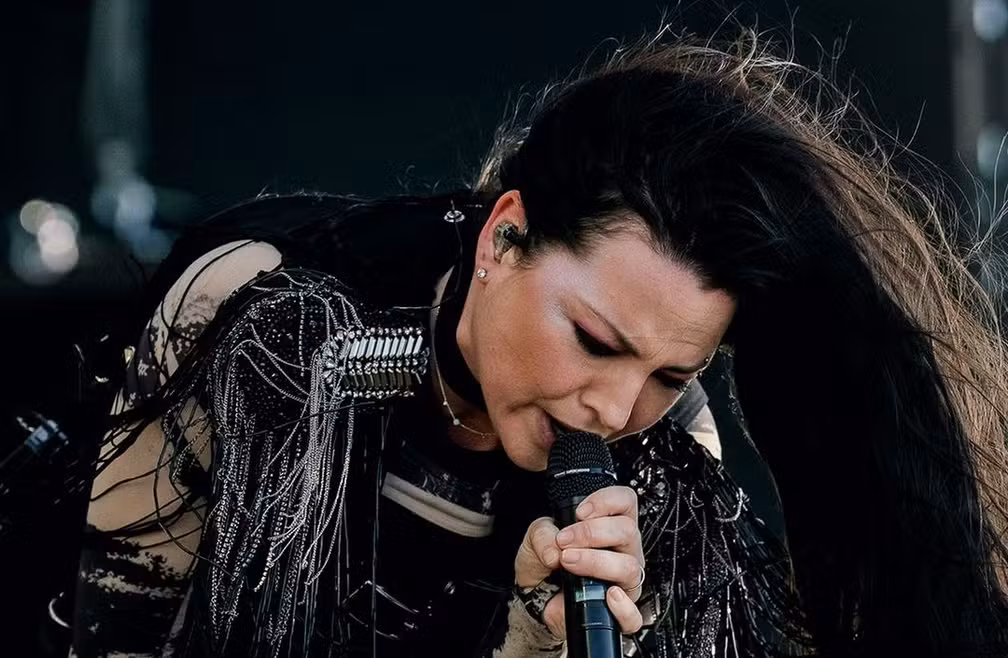 Amy Lee, do Evanescence, se apresenta no Rock in Rio Lisboa 2024
