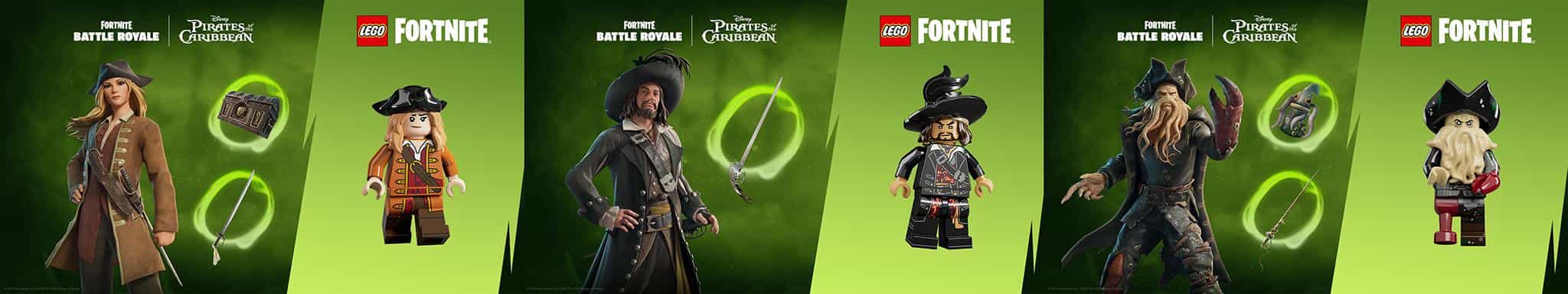 Elizabeth Swann, Capitão Barbossa e Davy Jones