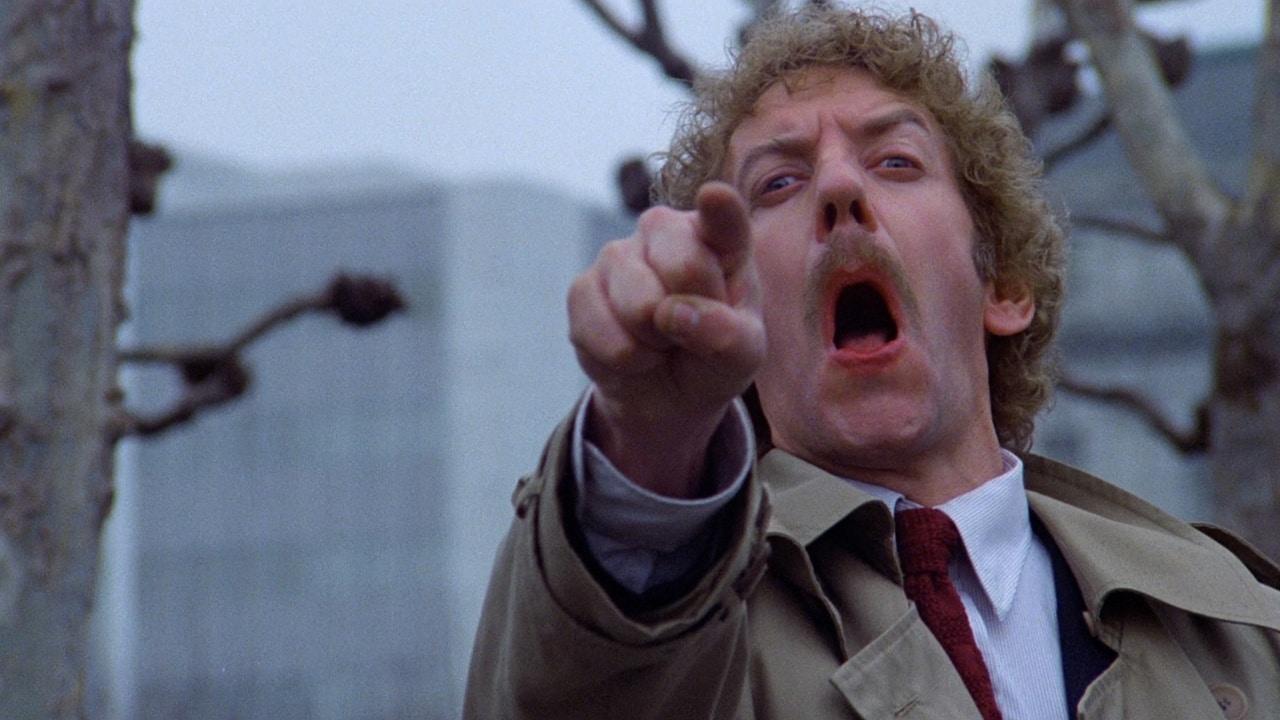 Donald Sutherland em “Invasores de Corpos" / Crédito: Divulgação