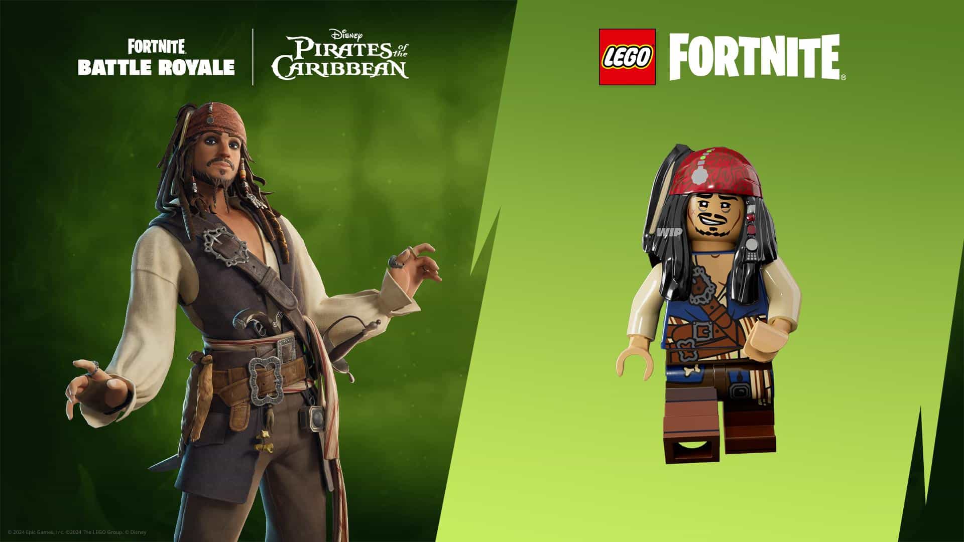 O traje Jack Sparrow