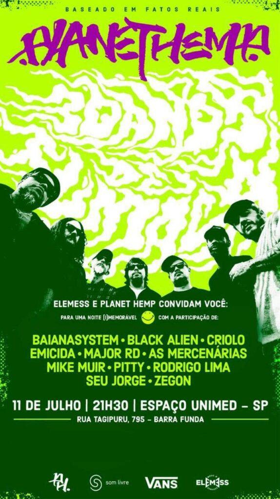 DVD dos 30 anos de Planet Hemp