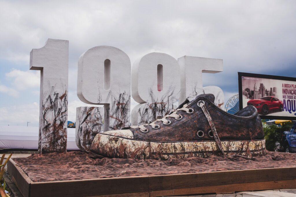O icônico monumento do tênis de 1985