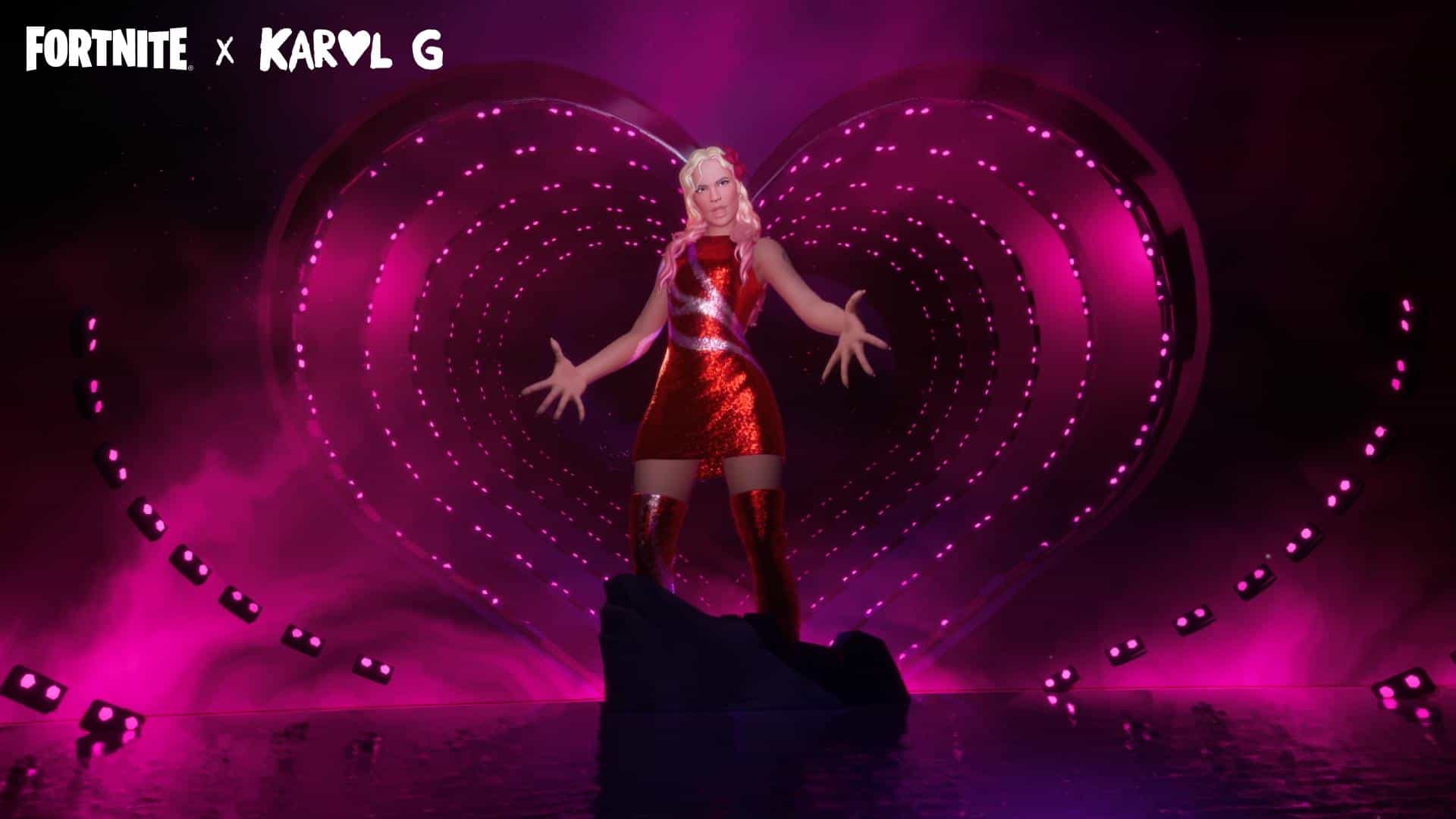 Karol G no Fortnite