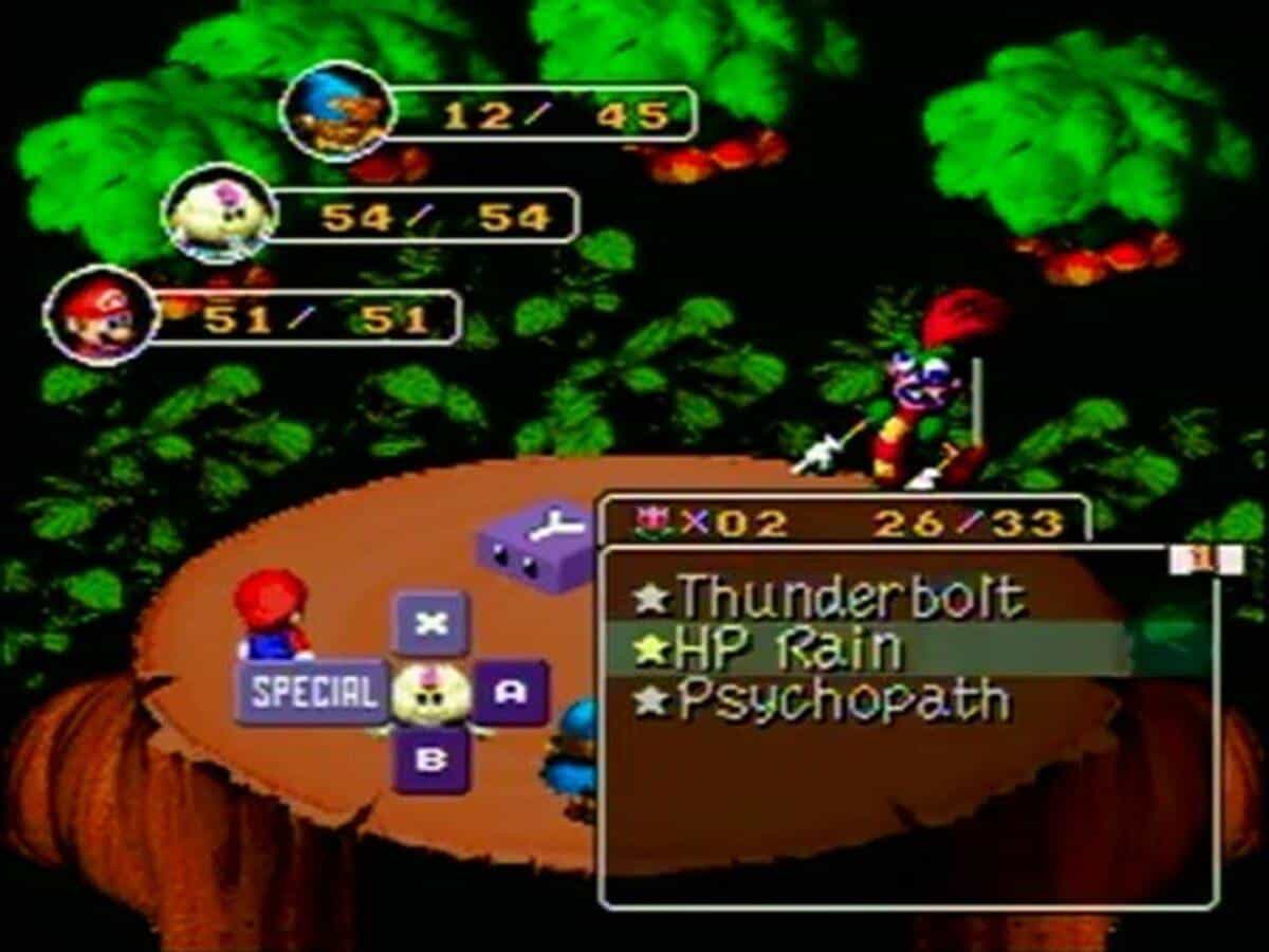 Super Mario RPG Legend of the Seven Stars