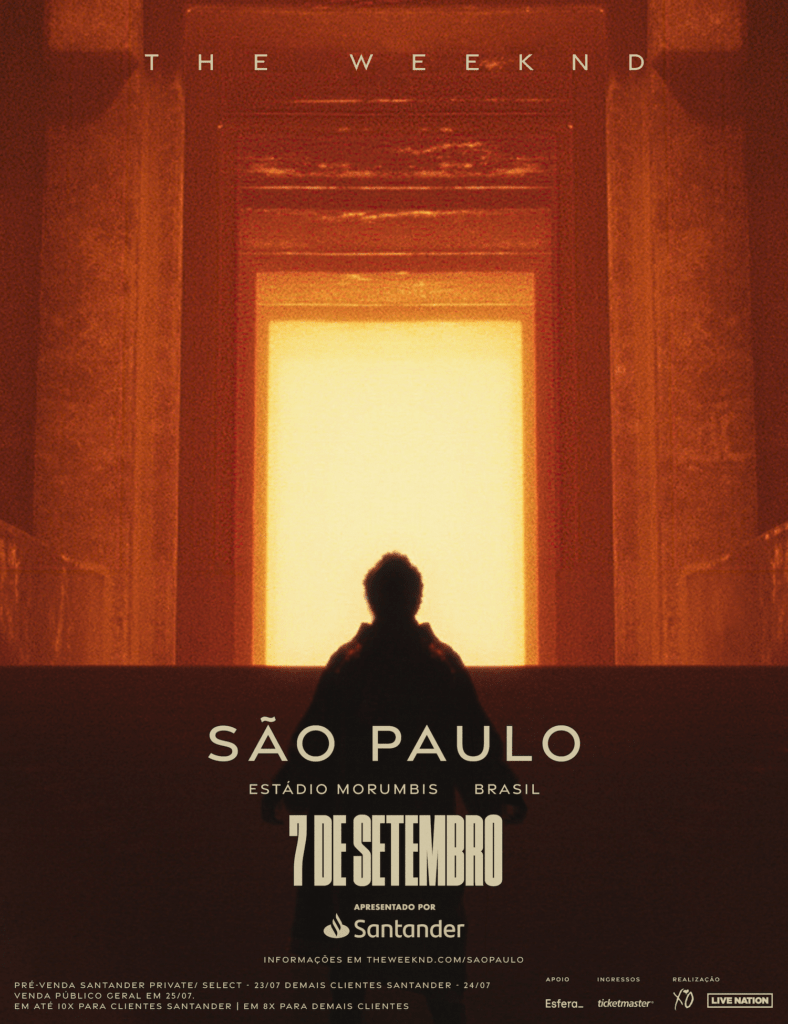 The Weeknd faz único show em São Paulo