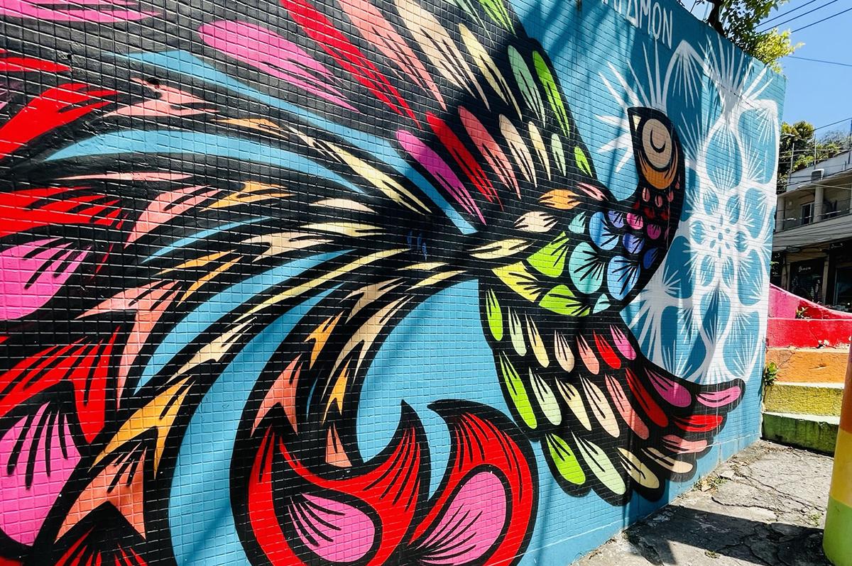 Obra do artista RafaMon / Santiago Harte