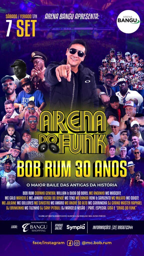 Bob Rum celebra 30 anos de carreira