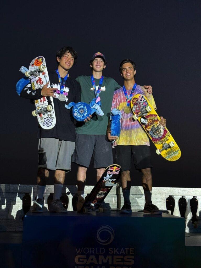 Gui Khury é campeão mundial de Vert