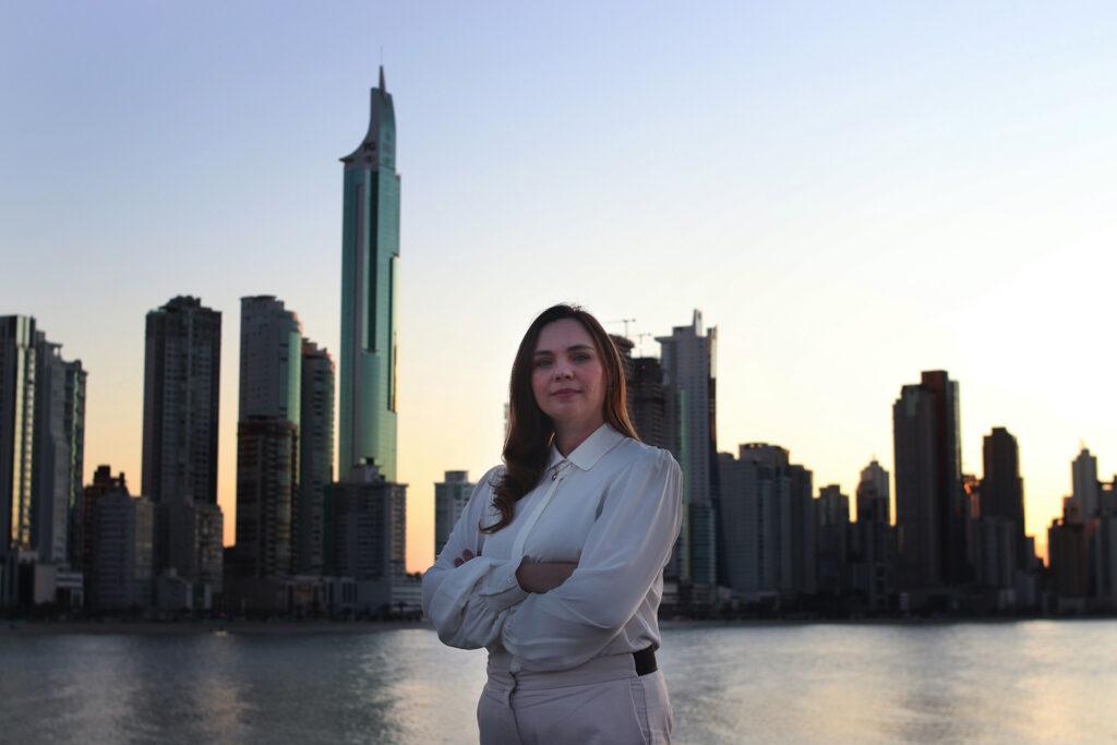 Única no congresso mundial de edifícios altos