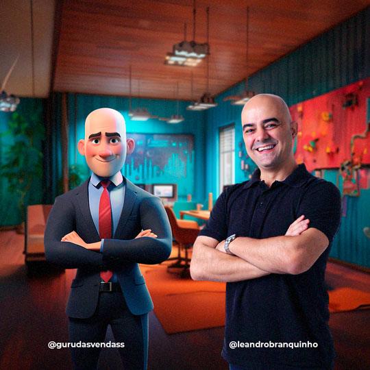Avatar mineiro, com mais de 250 K seguidores