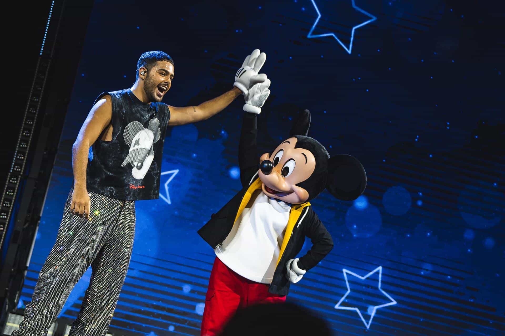 Pedro Sampaio e Mickey
