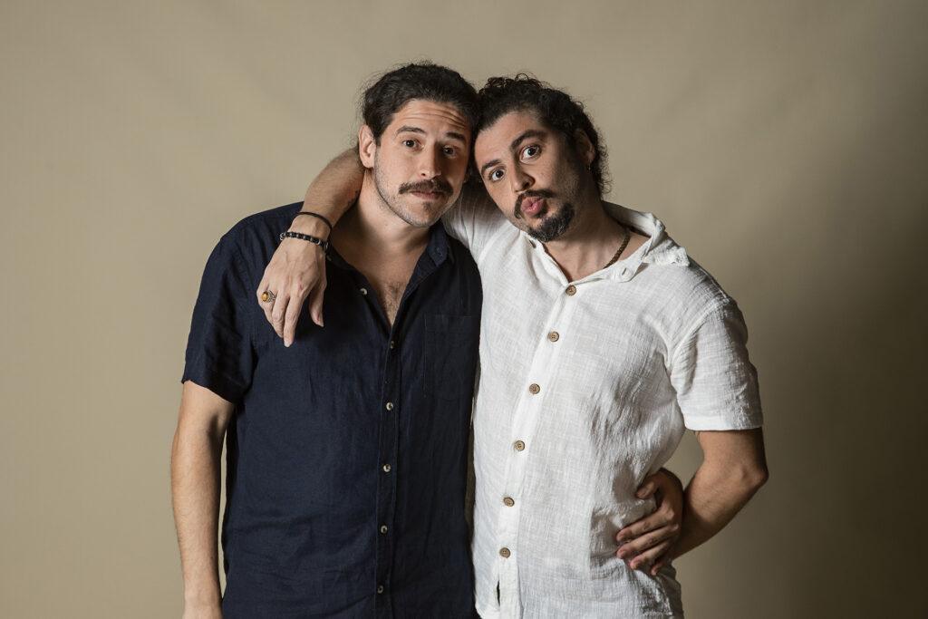 Juzé e Lukete comemoram final da novela