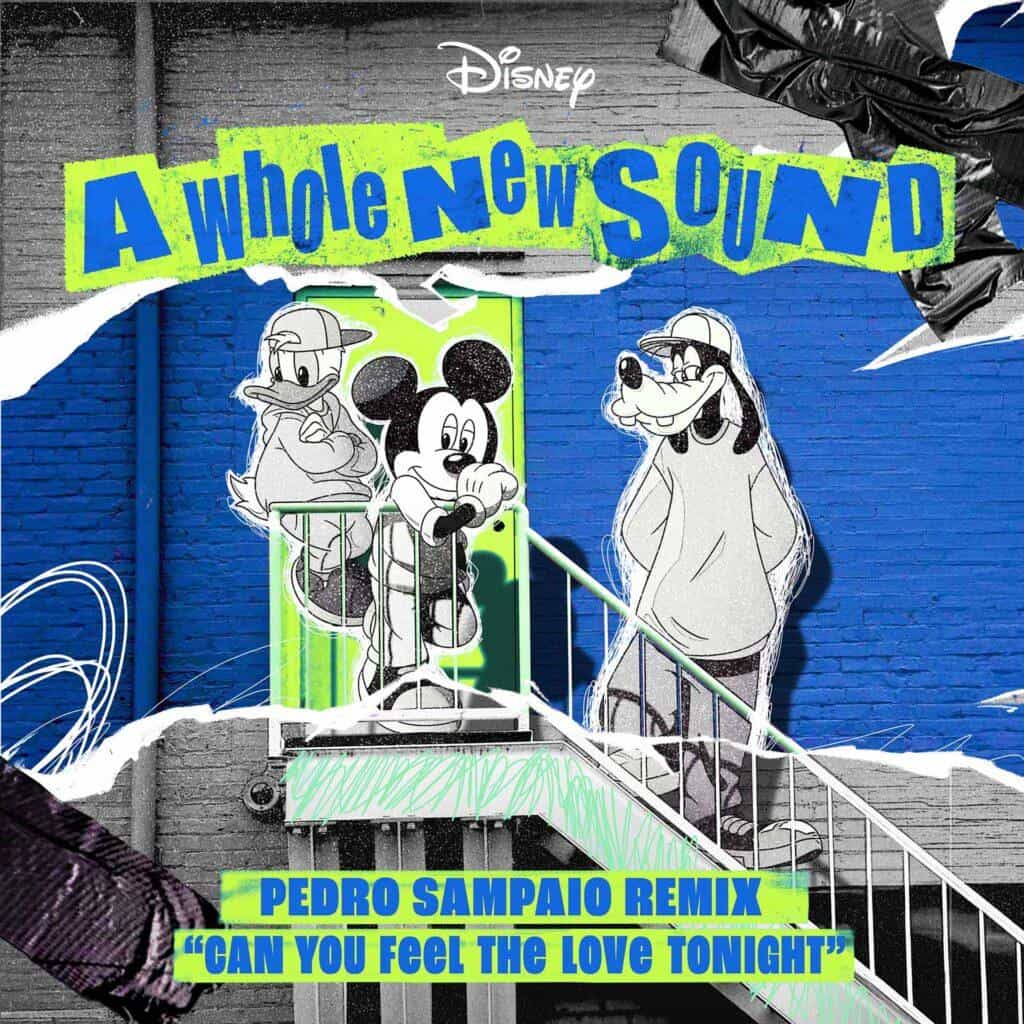 Pedro Sampaio ao lado de Mickey & amigos?