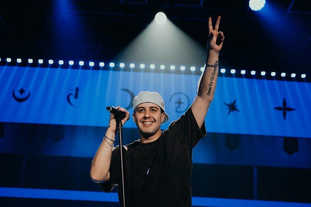 Bruno Diegues faz show de lançamento