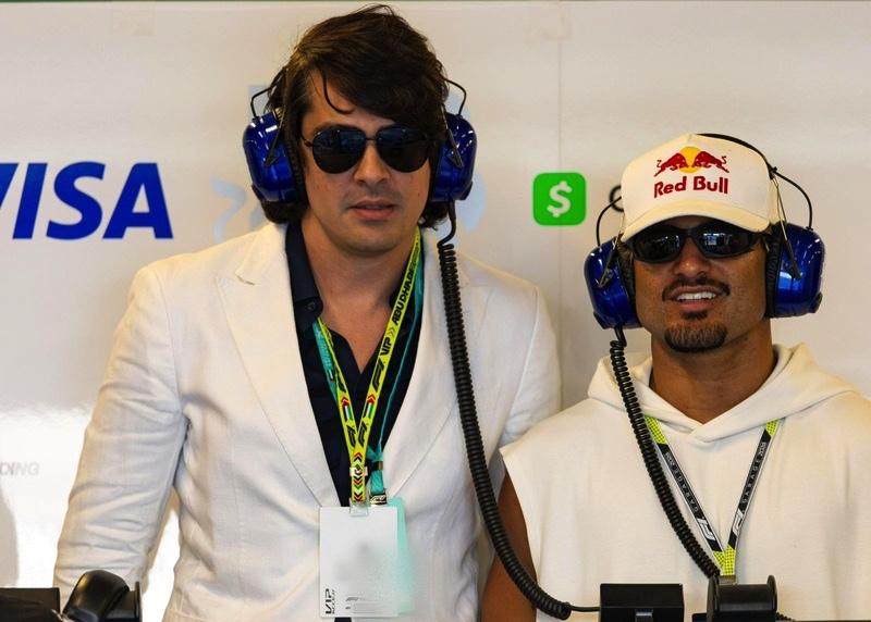 Presença no GP de Fórmula 1 em Abu Dhabi