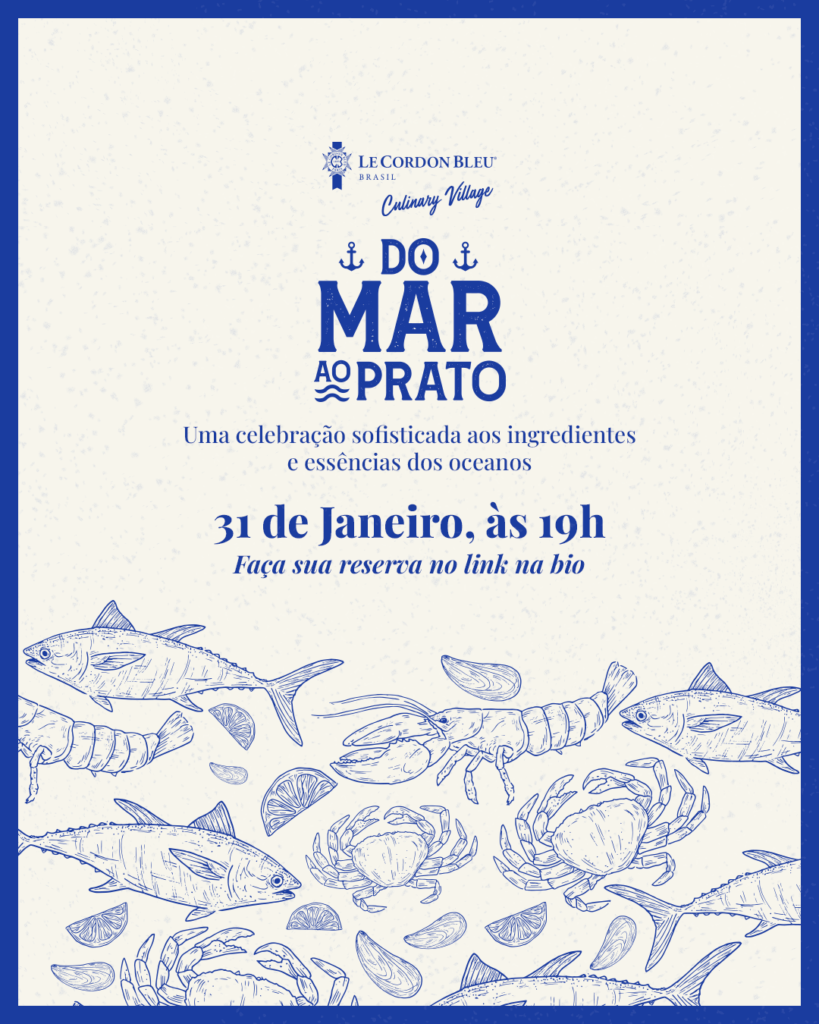 Jantares exclusivos em janeiro e fevereiro