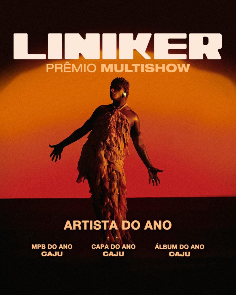 Liniker vence quatro categorias