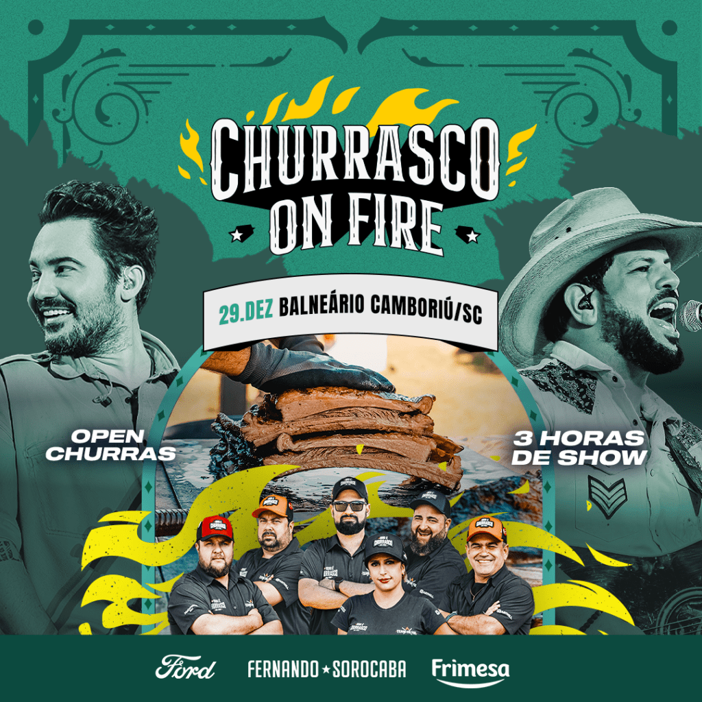 Churrasco On Fire com Fernando e Sorocaba