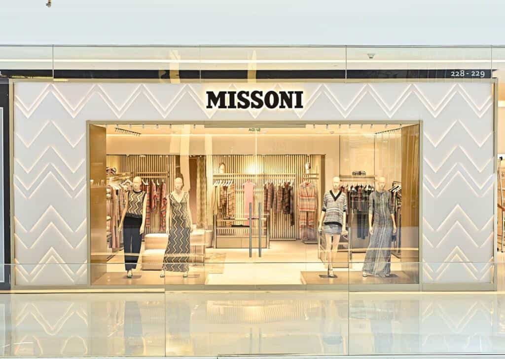 Missoni reinaugura sua loja no Brasil