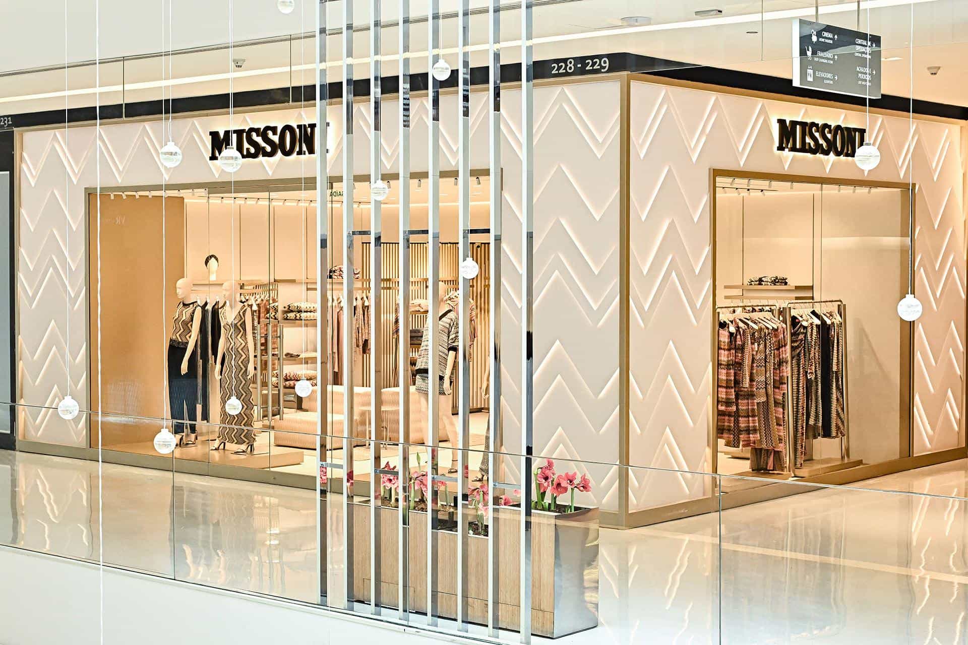 Missoni reinaugura sua loja no Brasil
