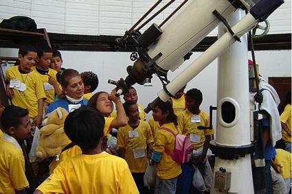 Programação de férias do Parque de Ciência