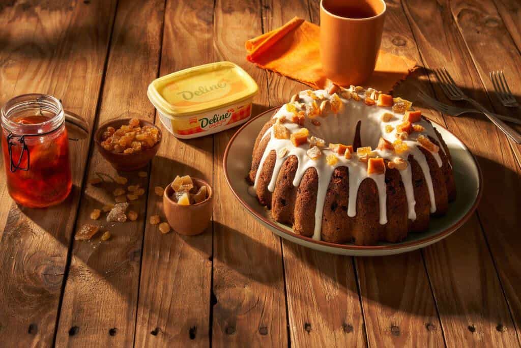 Bolo de Reis com frutas brasileiras