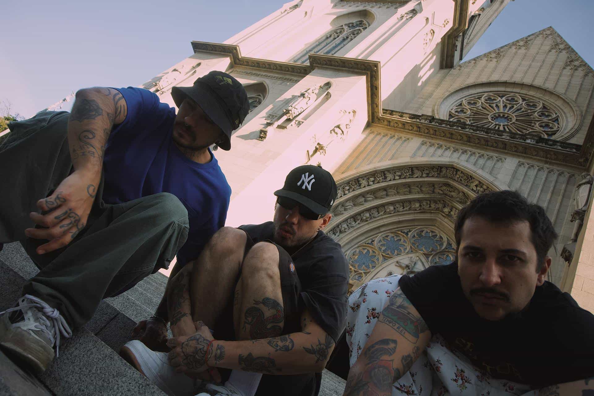 O trio Big Up se apresenta no dia 14 com sua fusão entre reggae, rap, MPB. Crédito: Caue Tarnowski