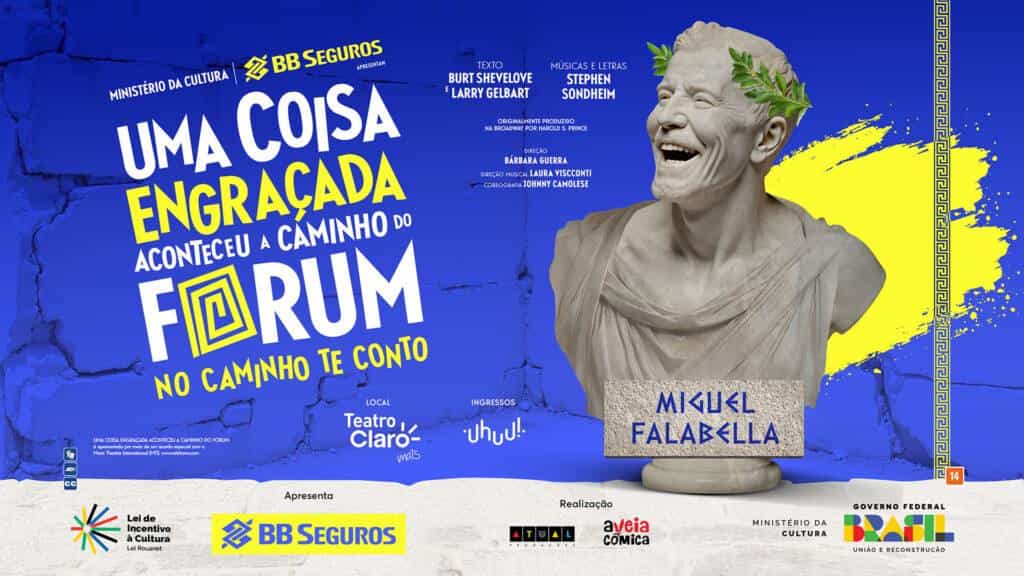 Miguel Falabella estreia Clássico da Broadway