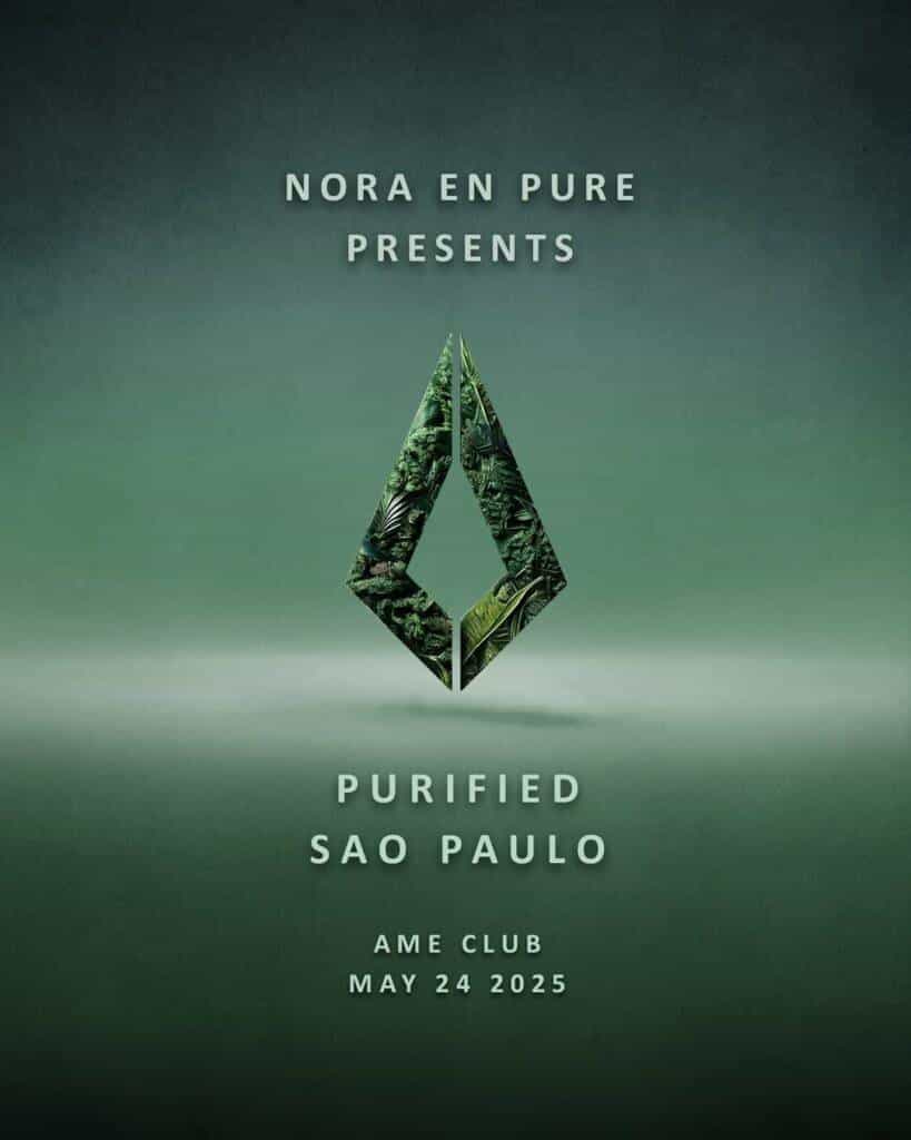Nora en Pure estreia sua label Purified no Ame Club em maio