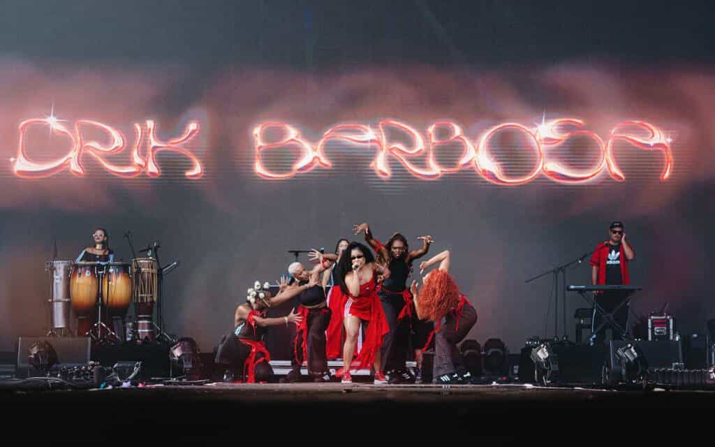 Drik Barbosa lançou música no Lollapalooza Brasil