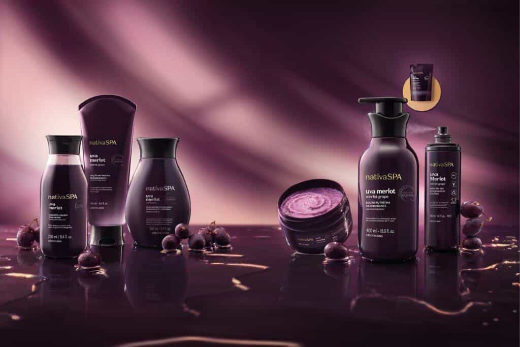 O Boticário apresenta Nativa SPA Uva Merlot