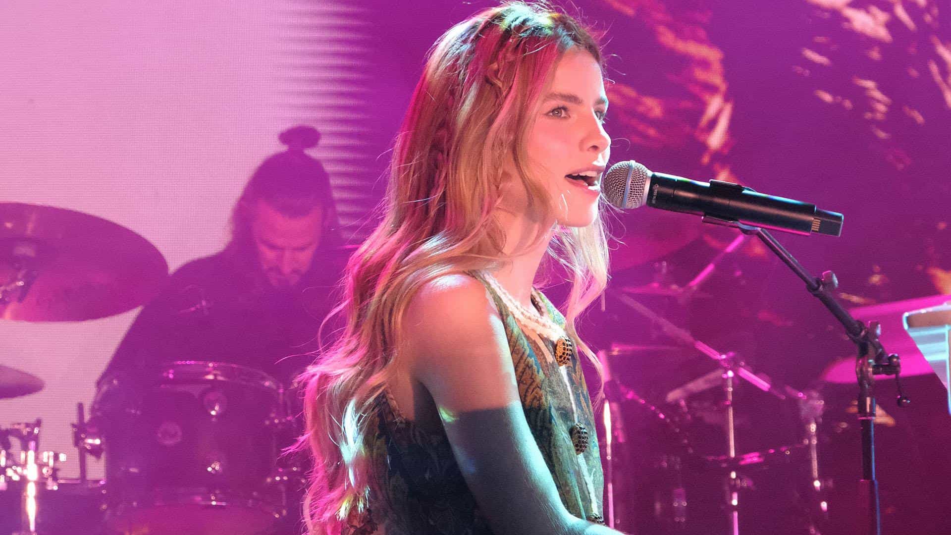 Músicas inéditas em evento exclusivo da Sony Music, em Miami