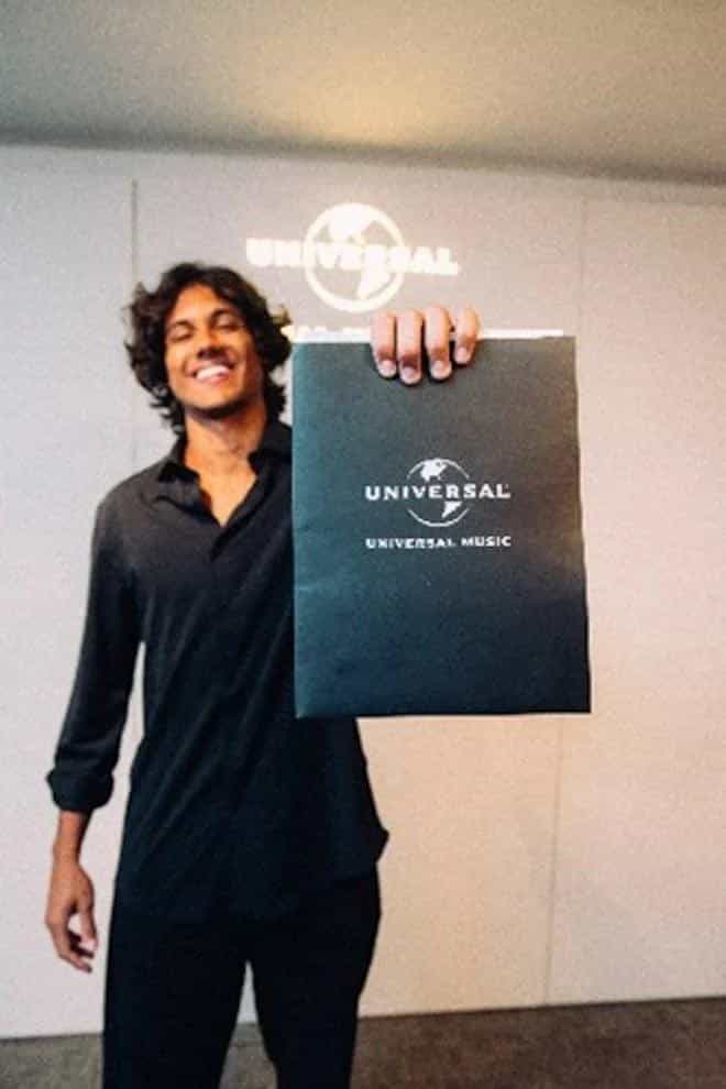 Lucas Mamede assina com a Universal Music