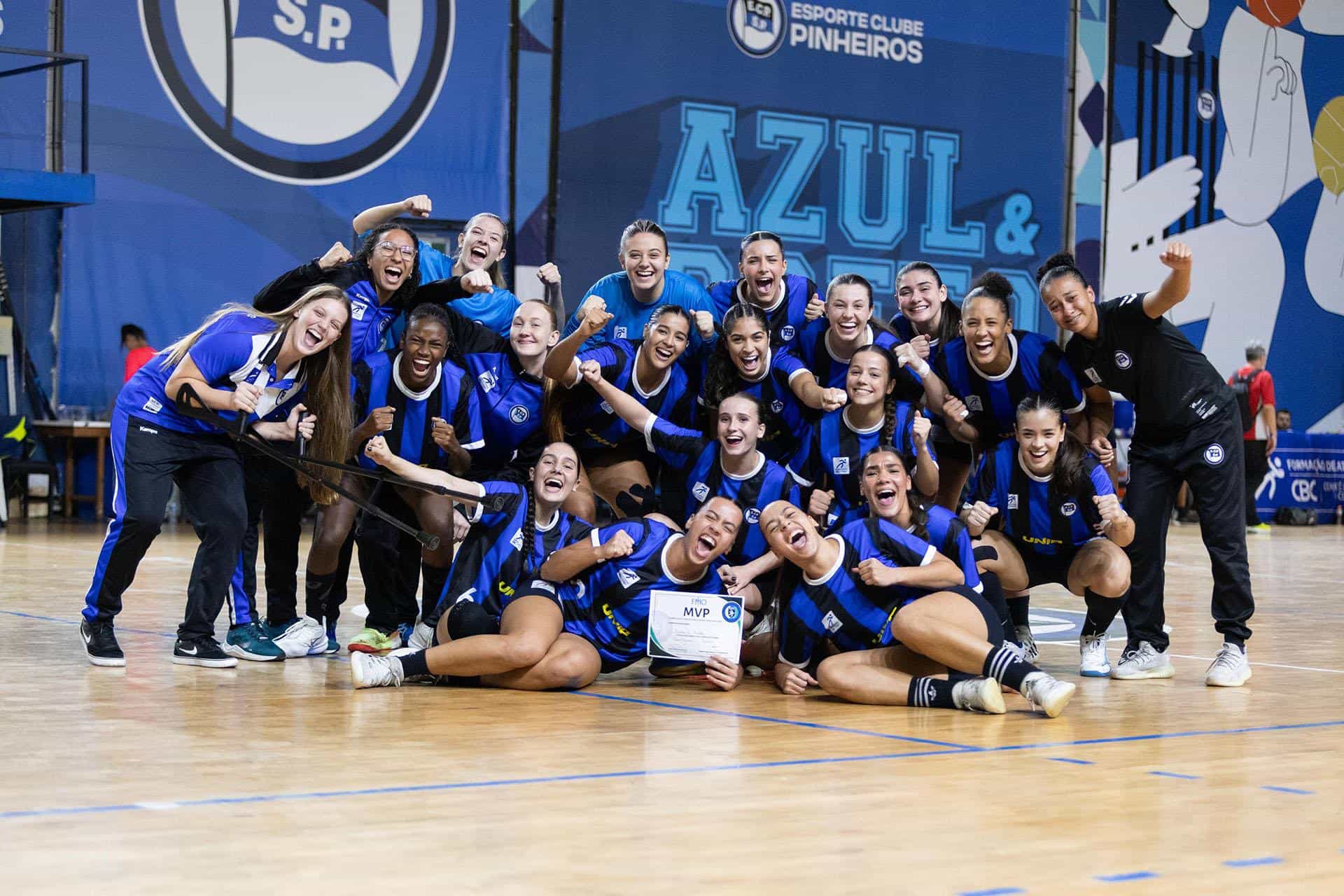 Finalista do Campeonato Brasileiro Jr de Handebol
