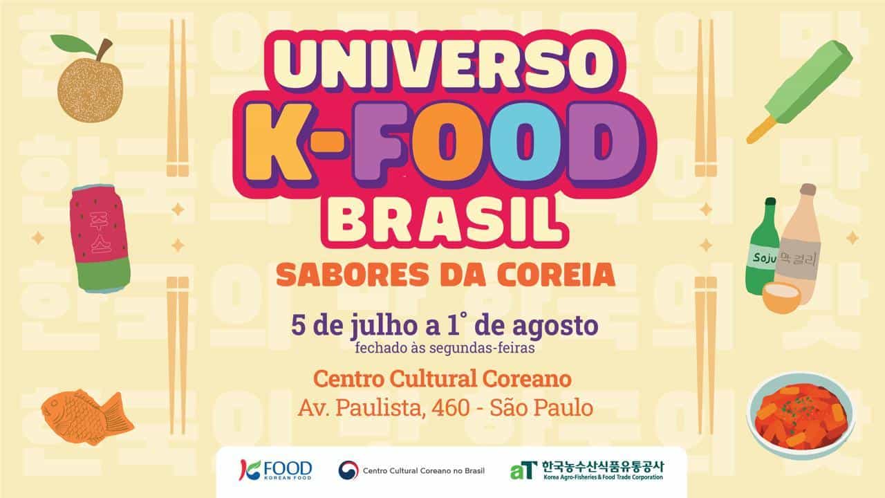 Evento para a promoção da culinária coreana