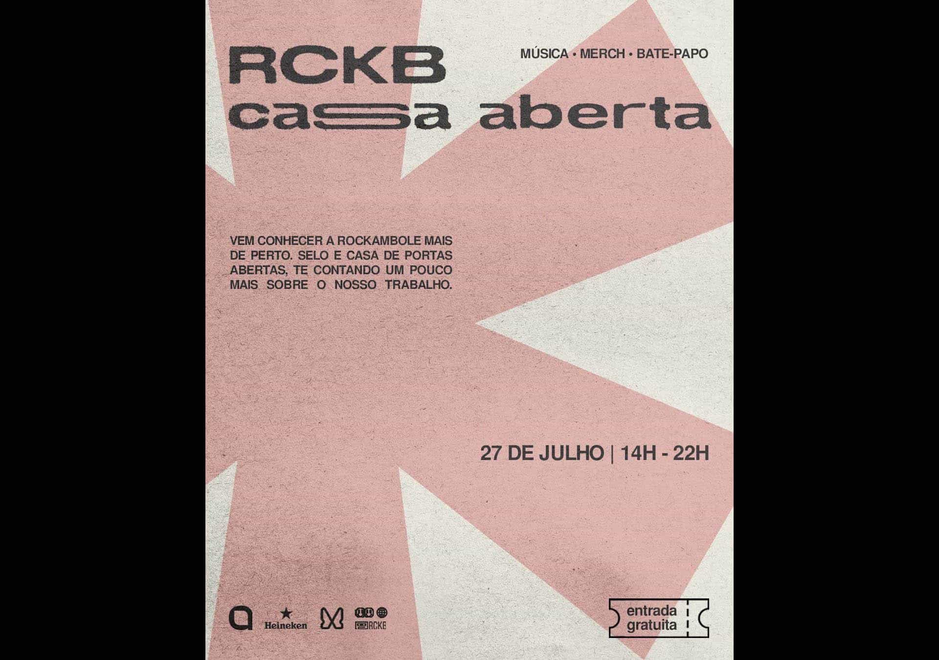 Rockambole realiza primeira edição do RCKB Casa Aberta