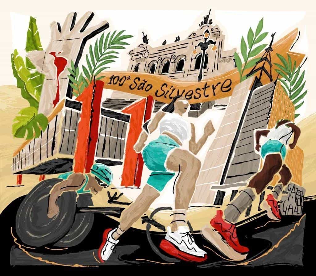 100ª Corrida Internacional de São Silvestre divulga arte