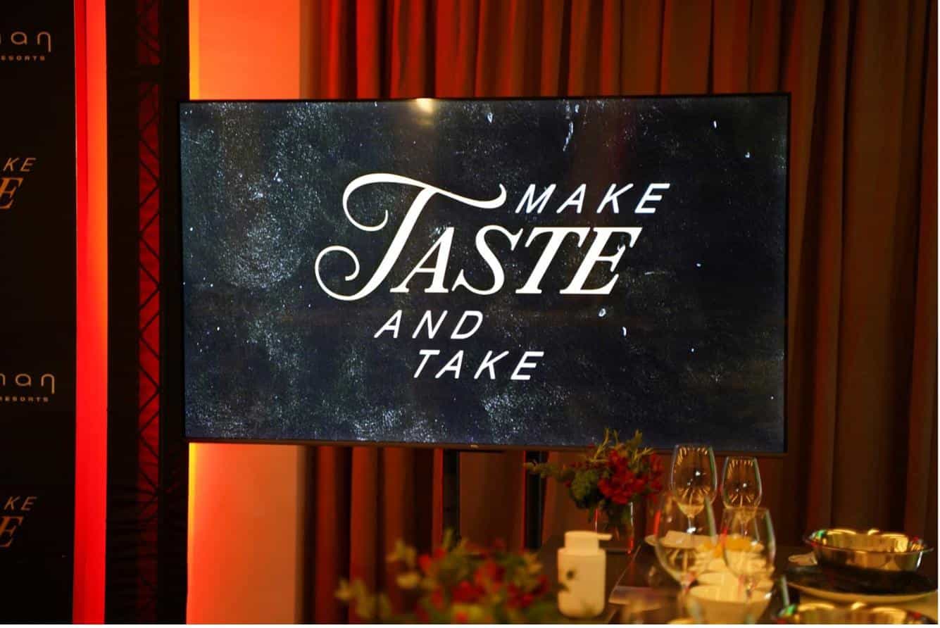 Make, Taste and Take acontece no próximo dia 12