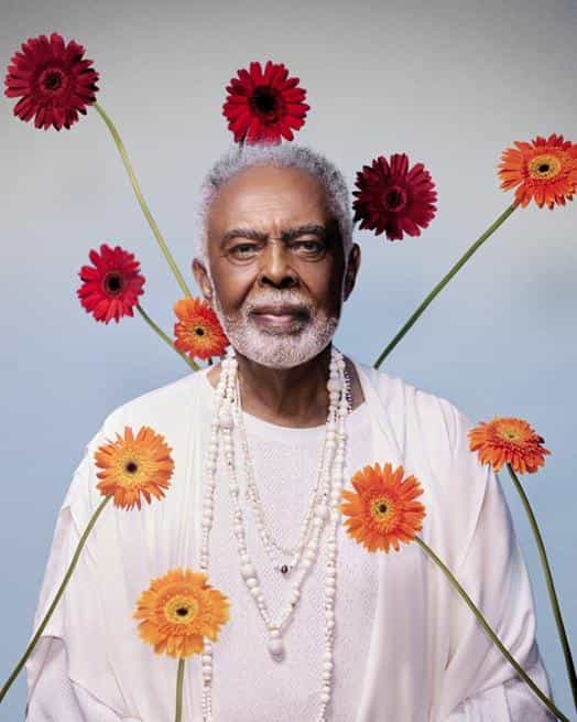 Gilberto Gil e datas finais da turnê TEMPO REI
