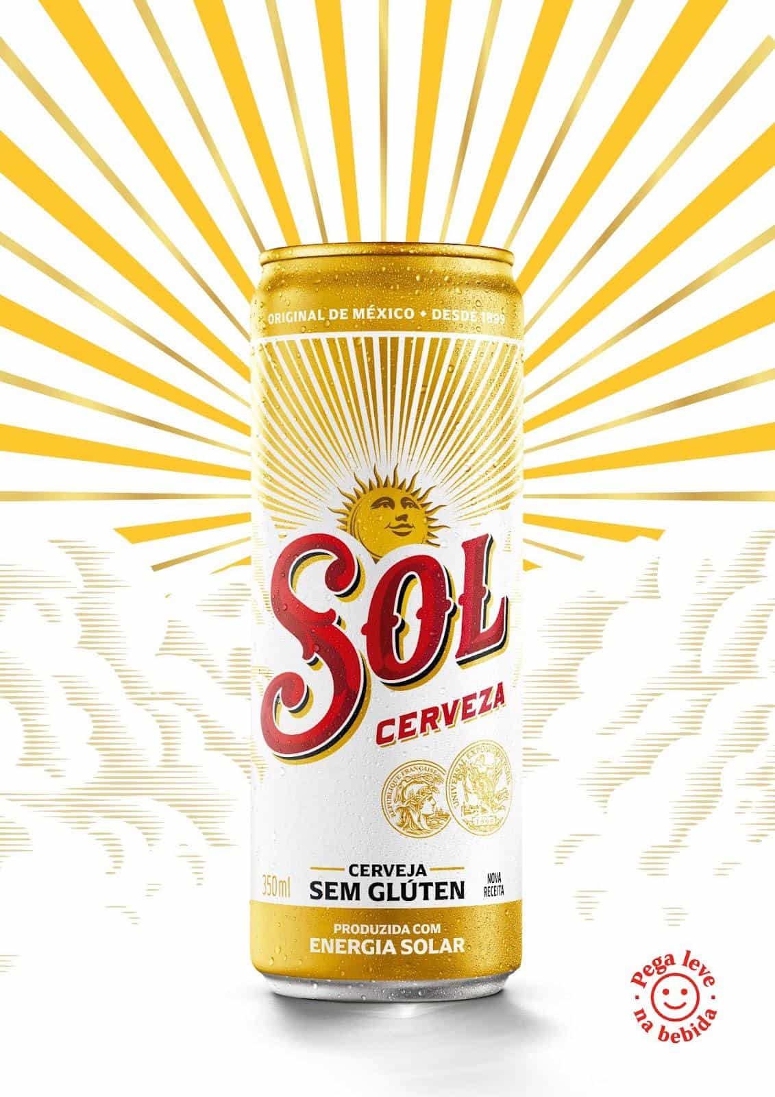Cerveja Sol agora é sem glúten e mira crescimento no Brasil