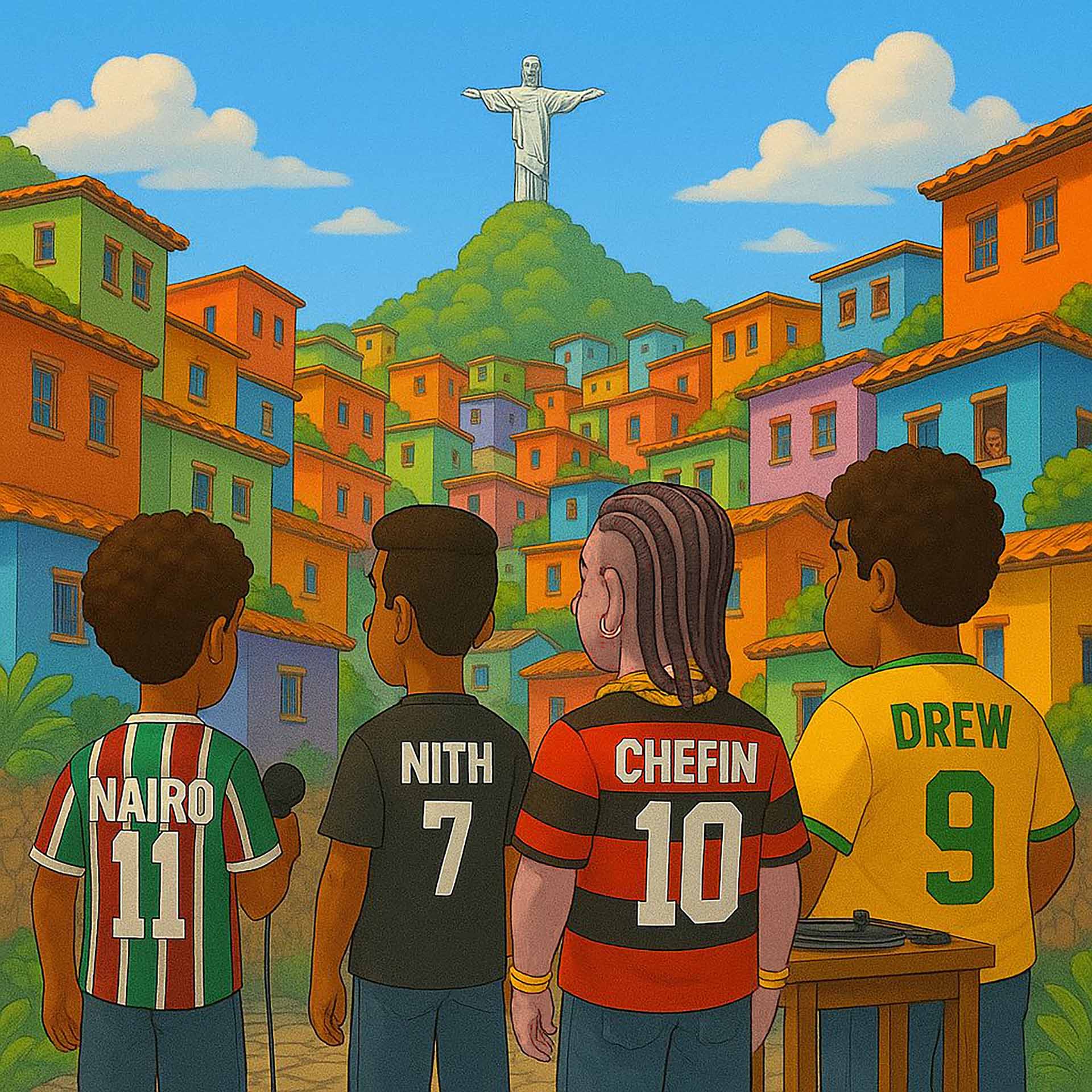 Com participação de Chefin, "Tem que Ter Fé"