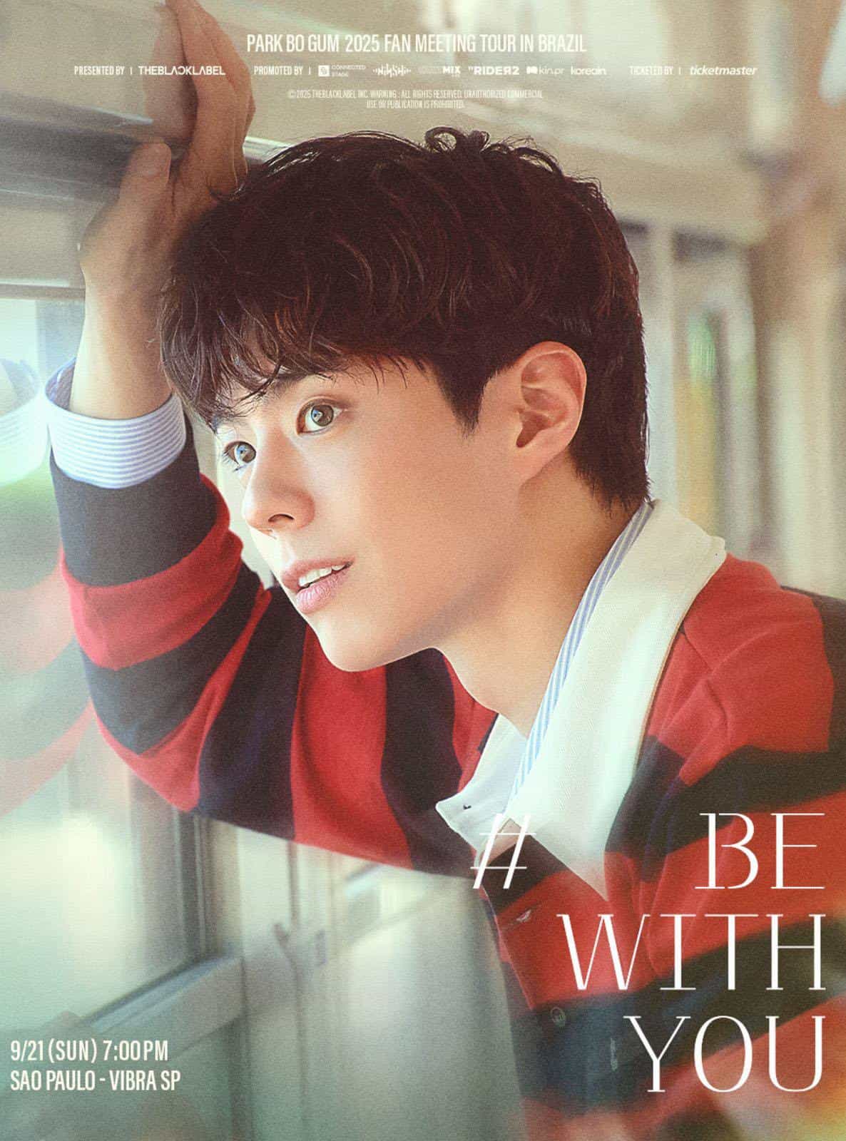 Park Bo Gum, anuncia encontro de fãs no Brasil