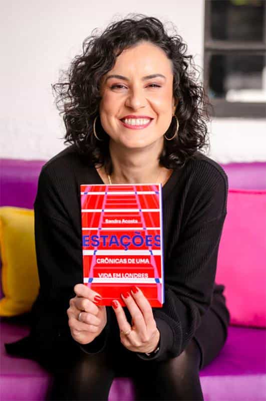 Sandra Acosta lança livro de crônicas de uma vida em Londres