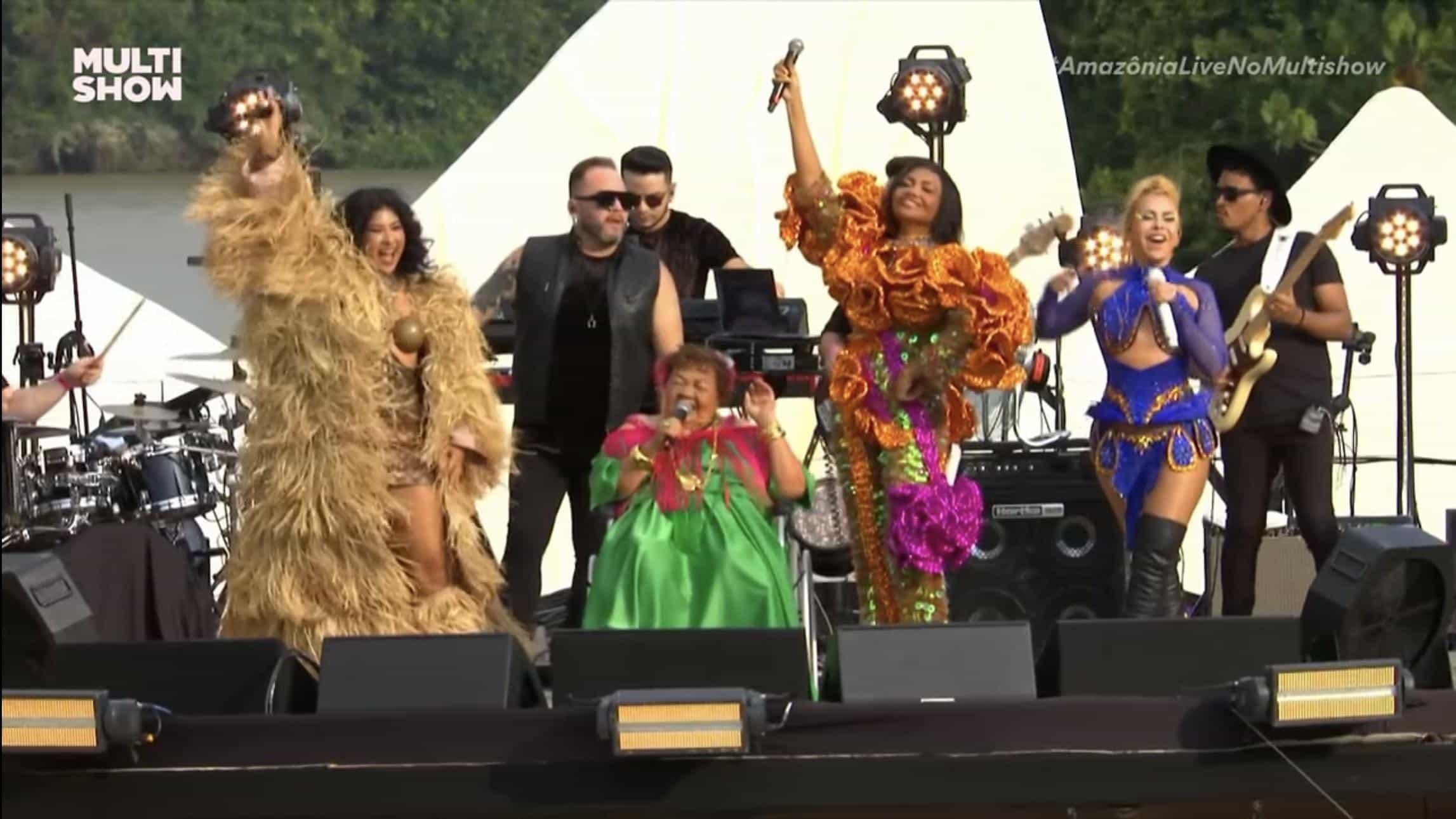 Zaynara brilha no Amazônia Live e celebra a força da música