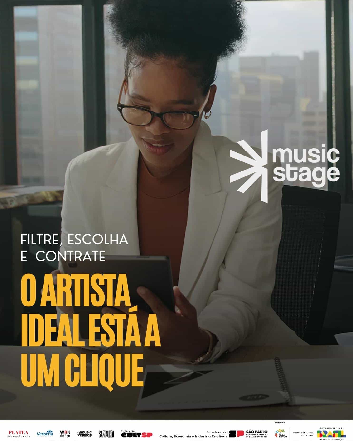 Inovação ao conectar artistas, mercado e patrocinadores