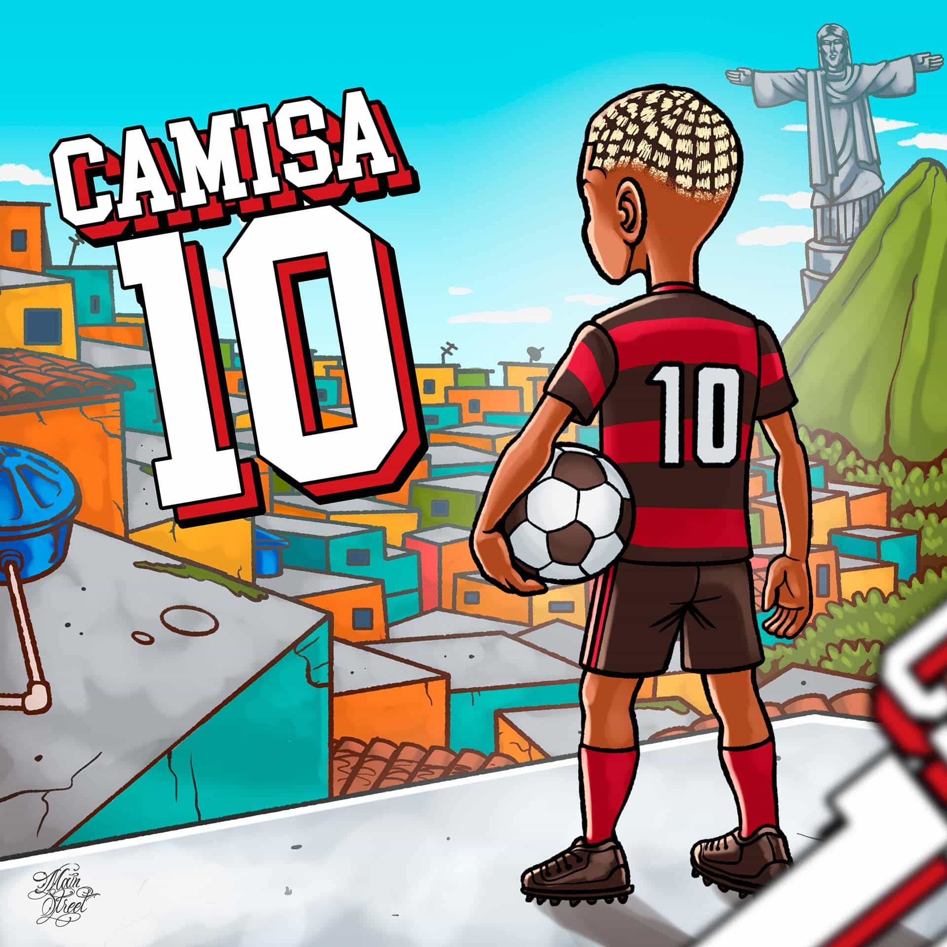 MC Poze do Rodo, DJ Zullu e Caetano Prod lançam “Camisa 10”