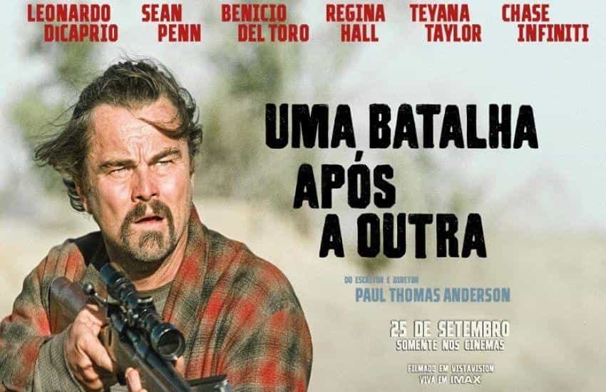 Pôster do filme Uma Batalha Após a Outra - Copyright Warner Bros