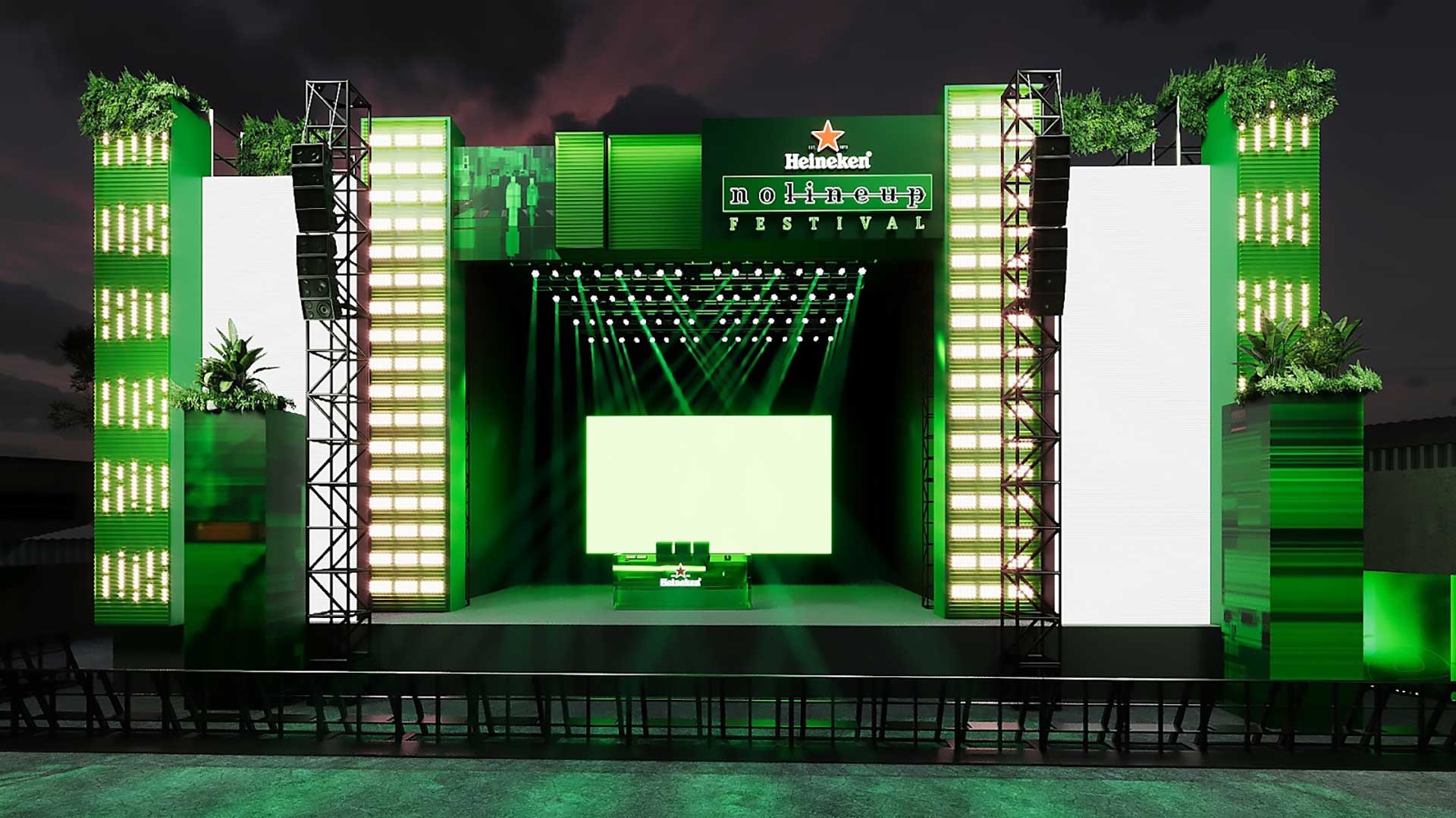 Arte 3D do palco - divulgação ATENAS.ag